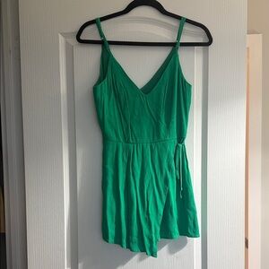 Green Sleeveless Dress